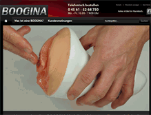 Tablet Screenshot of boogina-girls.com